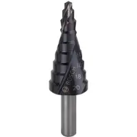 Bosch 2608588066 Power Tools HSS Getrapte boor Gezamenlijke lengte 70.5 mm TiAIN 3 vlakken schacht 1 stuk(s)