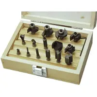 BRÜDER MANNESMANN Frezenset 6 mm 15 dlg (Hobby) - 54515