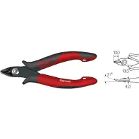 Wiha Zijkniptang Electronic brede, spitse kop met kleine facet | 135mm/5 1/3" - 26815 - 26815