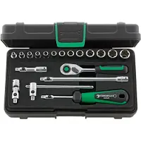 Stahlwille 40/13/6QR KN 96011180 Dopsleutelset 1/4 (6,3 mm) 19-delig