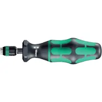 Wera 7452 Kraftform Instelbare Momentschroevendraaier met standaardinstellingen met Rapidaptor Snelwisselhouder, 1/4 duim, 0,9 - 1,5 Nm - 1 stuk(s) - 05074794001