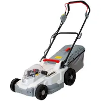 Ikra 40V draadloze grasmaaier ICM 2/2037 | Met batterij (2x20v / 2.0ah) en oplader