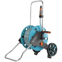 Gardena Schlauchwagen CleverRoll M Set 18513-20 Slangwagen 13 mm 20 m 1/2 inch 1 stuk(s) Grijs, Turquoise, Oranje