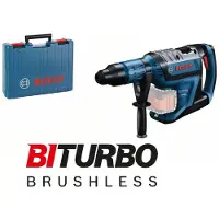 Bosch Professional GBH 18V-45 C Accu boorhamer - BITURBO - Zonder 18V accu en lader - In koffer