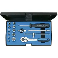 Gedore 20 EM 16-delige Dopsleutelset 1/4" - 4-13mm