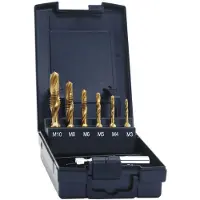 Exact 05930 Combinatietapboor 7-delig Metrisch M3, M4, M5, M6, M8, M10 Rechtssnijdend HSS 1 set(s)