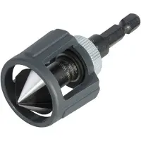 Wolfcraft Conische verzinkboor | Met dieptestop | Ø20mm | Zeskantschacht | 1 stuk - 4390000