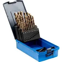 PFERD TOOLS 25203704 SET SPB DIN 338 HSSE N 1-13 INOX 25 Metaal-spiraalboorset 25-delig 1 mm, 1.5 mm, 2 mm, 2.5 mm, 3 mm, 3.5 mm, 4 mm, 4.5 mm, 5 mm, 5.5 mm, 6