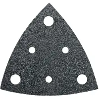 Fein 63717238010 Deltaschuurpapier Met klittenband, Geperforeerd Korrelgrootte (num) 80 Hoekmaat 80 mm 35 stuk(s)