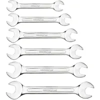 Gedore 3300958 R05125006 Dubbele steeksleutelset 6-delig Sleutelbreedte (metrisch) 6 - 17 mm