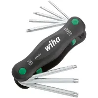 Wiha Binnen-Torx Haakse schroevendraaierset T 9, T 10, T 15, T 20, T 25, T 27, T 30, T 40 8-delig