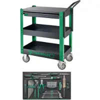 Stahlwille Tool Set + Service Trolley Gereedschapsset 37 Stukken