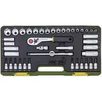 Proxxon Industrial set sleutels met ratelkop, 3/8 inch, 44-delig
