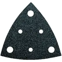 Fein 63717114019 Deltaschuurpapier Met klittenband, Geperforeerd Korrelgrootte (num) 180 Hoekmaat 80 mm 50 stuk(s)