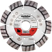 Metabo 628571000 Diamanten doorslijpschijf Diameter 125 mm Boordiameter 22.23 mm 1 stuk(s)