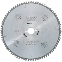 Metabo Zaagblad 254X30X2,4mm 80T