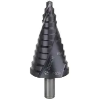 Bosch 2608588072 Power Tools HSS Getrapte boor Gezamenlijke lengte 93 mm TiAIN 3 vlakken schacht 1 stuk(s)