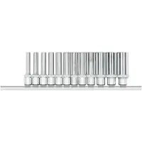 Gedore R41008012 3300021 Dopsleutelinzetset Metrisch 1/4 (6.3 mm) 12-delig
