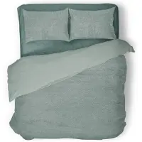 Eleganzzz Dekbedovertrek Teddy Pluche - jade 240x200/220cm
