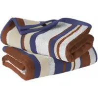De Witte Lietaer Handdoek Ophélia Caramel Blues (Set van 2)