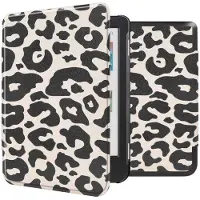 IMoshion Design Slim Hard Case Bookcase voor de Kobo Clara Colour / BW - Leopard