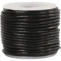 Creativ Company Leerkoord 1 mm Zwart 10 m