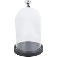Clayre Eef 6gl2544 stolp transparant 14x25 cm