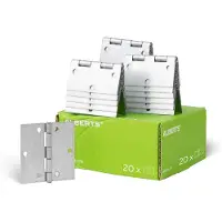 GAH Alberts 850289 scharnier | vierkant | sendzimir verzinkt | 70 x 70 mm | set van 20