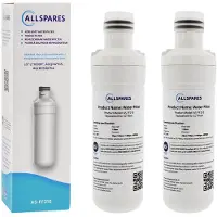 Allspares Waterfilter (2x) voor koelkast geschikt voor LG LT1000P / AGF80300704 / ADQ74793501