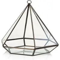 Ancient Wisdom Glazen terrarium - Grote diamant