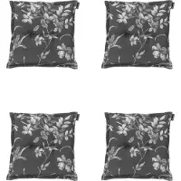 Madison - Zitkussens - Universeel - 4 st - 50x50cm - Rose Grey - Grijs