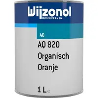 Wijzonol AQ-pasta 820 organisch oranje 1 liter