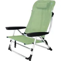 Eurotrail Marbella - Strandstoel met ligstand - Lime