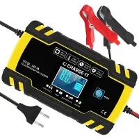Media Evolution Acculader 12V/24V - 6 Ah/150Ah - Druppellader - Acculader voor Auto Motor Scooter Boot Camper - Reparatie Modus
