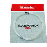 Rozemeijer 100% Fluoro Carbon 80lb - 15ft - 4,5m