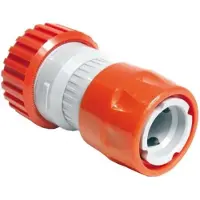 Wovar Slangkoppeling met Waterstop | Sproeier naar Tuinslang 3/4 inch | Per Stuk