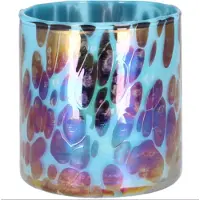 Vosteen Windlicht Point blauw d13 h20