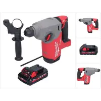 Milwaukee M18 FH-301 accu-boorhamer 18 V 2,5 J SDS plus borstelloos + 1x accu 3,0 Ah - zonder oplader