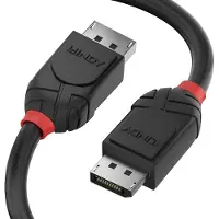 Lindy 36493 DisplayPort-kabel DisplayPort Aansluitkabel DisplayPort-stekker, DisplayPort-stekker 3.00 m Zwart
