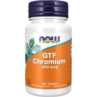 Now VoedingssupplementenNOW Foods Gtf Chromium Chrom Gtf 200 Mcg (100 tabletten) 3840