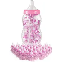 Mikamax Mega baby fles roze - Babyshower