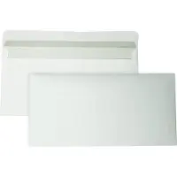 DULA EA5/6 Enveloppen - 110 x 220 mm - 1000 Stuks - Zelfklevend met plakstrip - 80 gram -