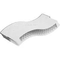 vidaXL Binnenveringmatras middelhard 70x200 cm