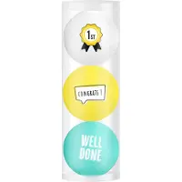 Legend Golfballen Gift Set 1st Prize -Well Done Congrats!
