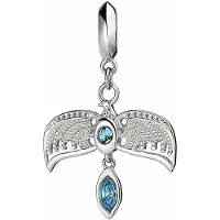 The Carat Shop Harry Potter Sterling Silver Diadem slider Charm with Crystals