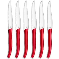 Amefa - Sky Lag 6 Steakmessen - Rood