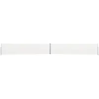 vidaXL Tuinscherm uittrekbaar 170x1200 cm crème
