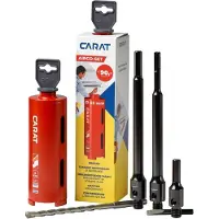 Carat HTE0620A23 Droogboor Airco Set - 62 X 150 X M16