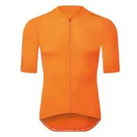 Le Col Pro Lichtgewicht Oranje Korte Mouw Trui