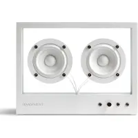 Transparent Sound Small Luidspreker White